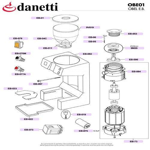 OBEL - E.B. COFFEE GRINDER DOSER