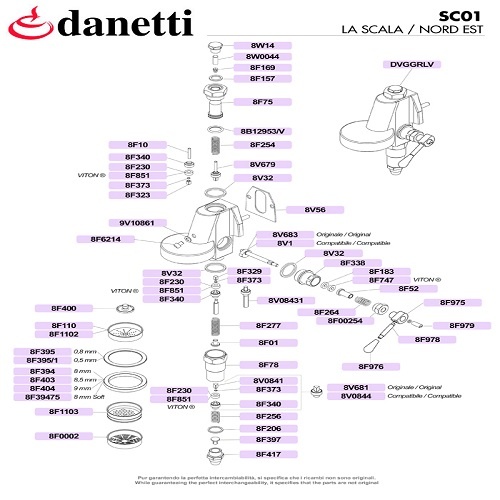 LA SCALA-NORD EST - LEVER FEJ